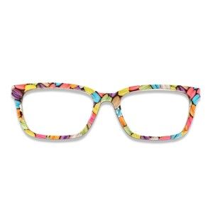 Pair Eyewear- Larkin Frame Topper- Colorful Macarons Design